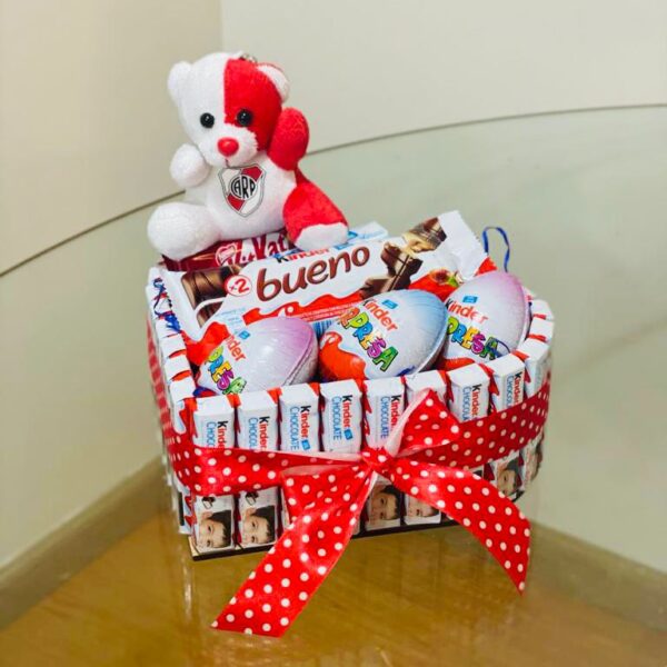 Corazon Kinder Sorpresa + Mini Peluche