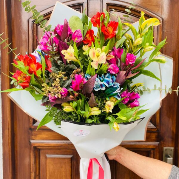 Ramo de Astromelias Multicolor