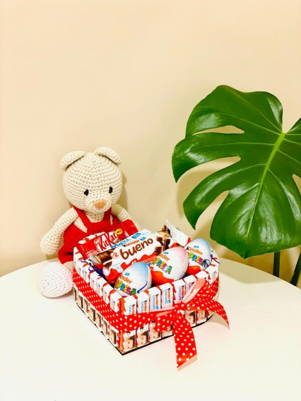 Corazon Kinder Sorpresa + Amigurumi
