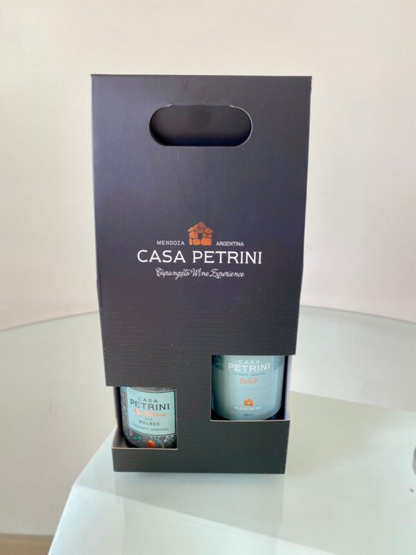 Estuche - Casa Petrini Roca Volcanica + Casa Petrini Talud Blend / 2 x 750 ml
