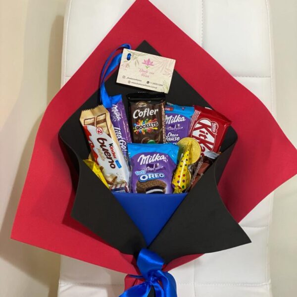 Ramo Original de Chocolates - Blue & Milka
