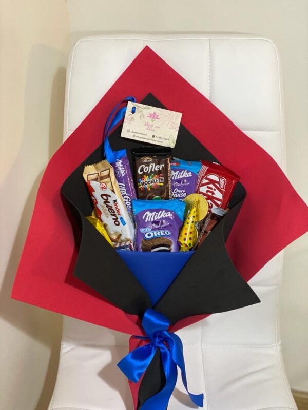 Ramo Original de Chocolates - Blue & Milka