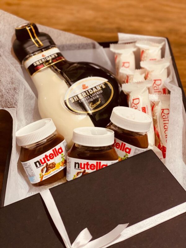 Box Sheridan´s + Nutella + Ferrero Rocher