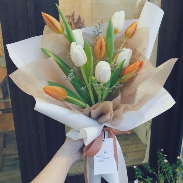 Ramo de 9 Tulipanes