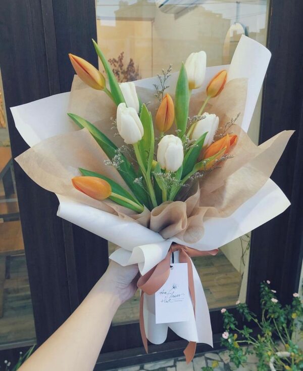 Ramo de 9 Tulipanes