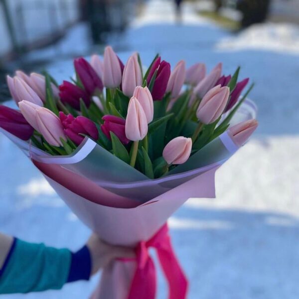 Ramo de 24 Tulipanes