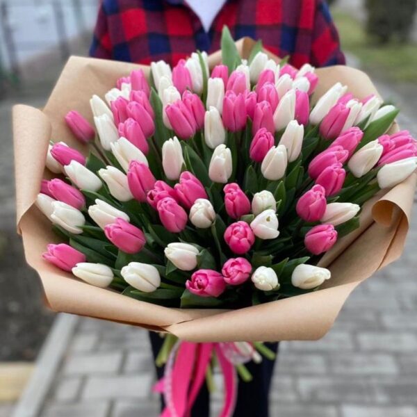 Ramo de 60 Tulipanes