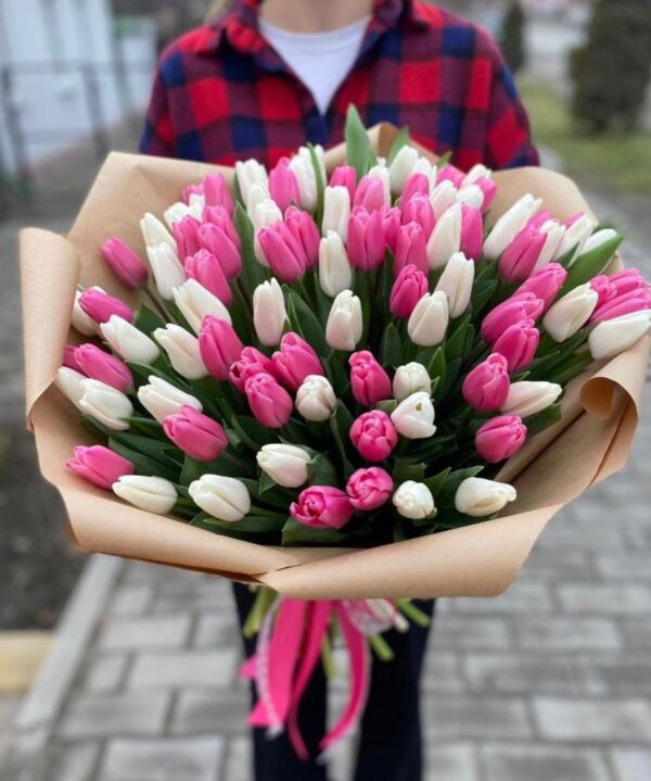 Ramo de 60 Tulipanes