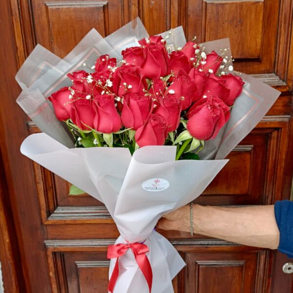 Ramo de Rosas Rojas Nacionales ( 2 Docenas)