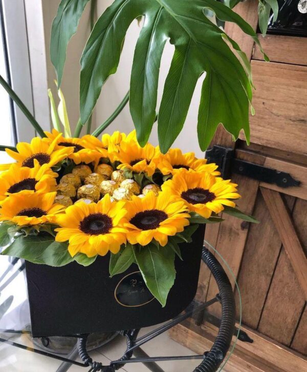 Corazon Premium - Girasoles