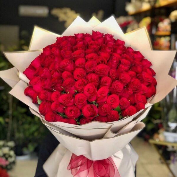 100 Rosas Rojas Importadas