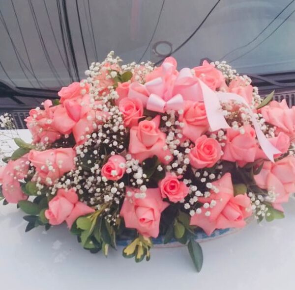 Bouquette de Rosas Rosadas Nacionales