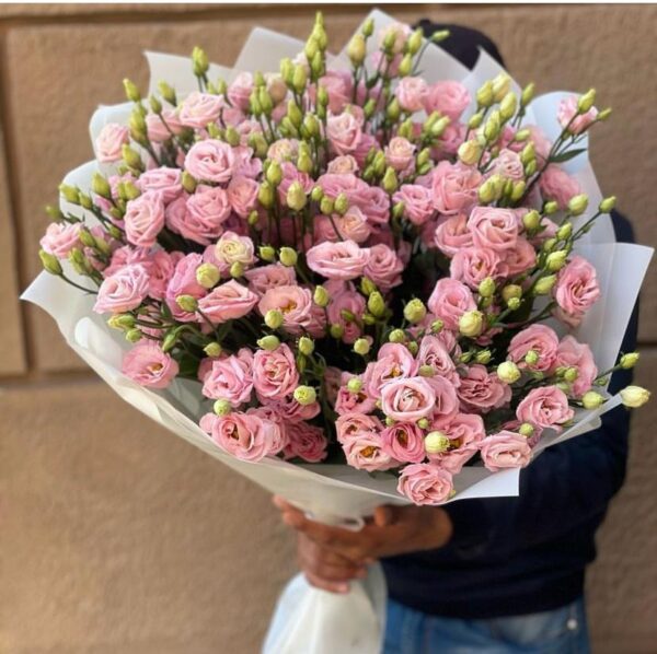 Ramo de Lincianthus Deluxe Rosado