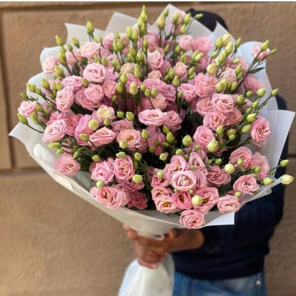 Ramo de Lincianthus Deluxe Rosado